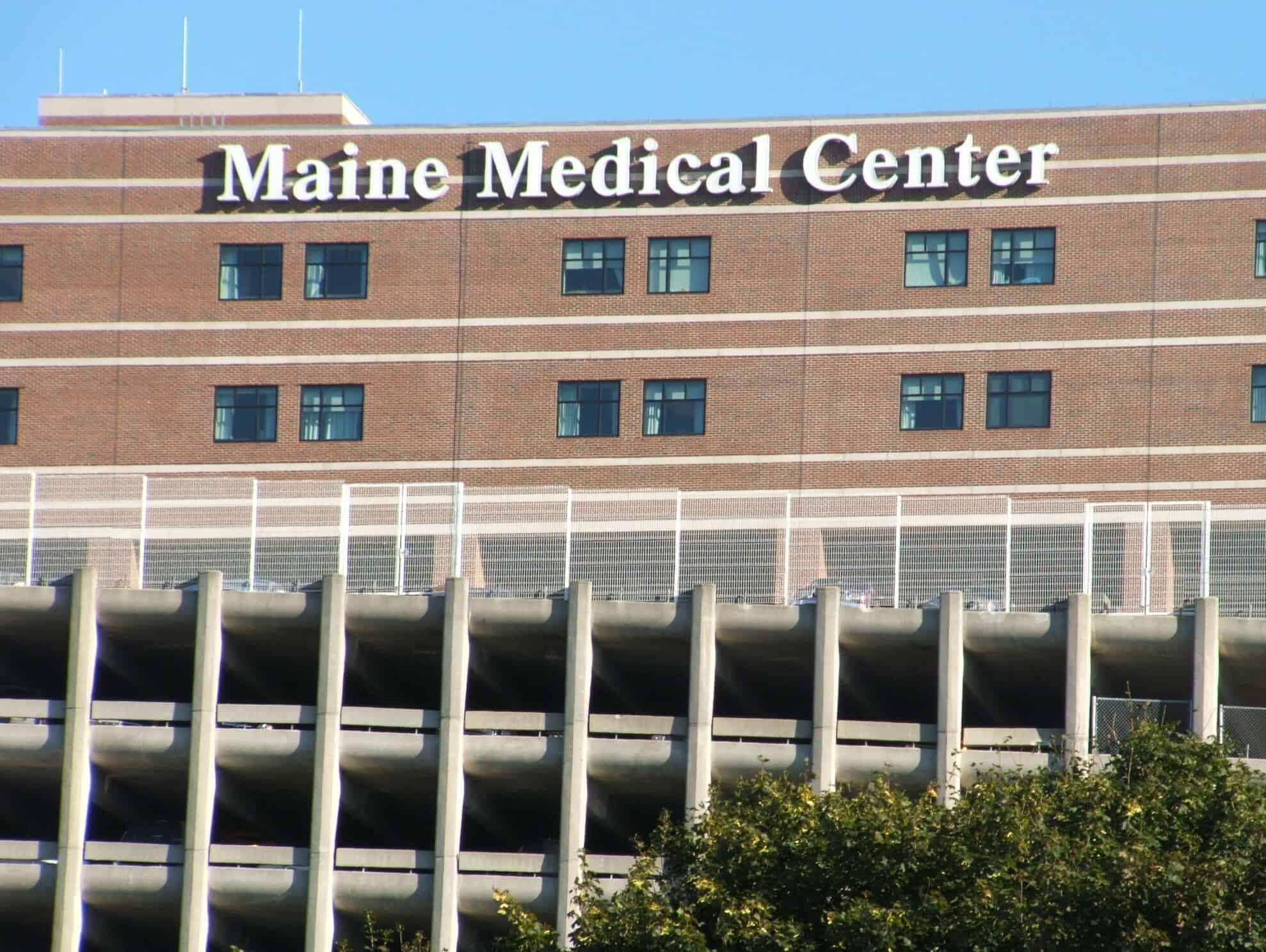 Non-Climbable Security Fence - Maine Medical Center