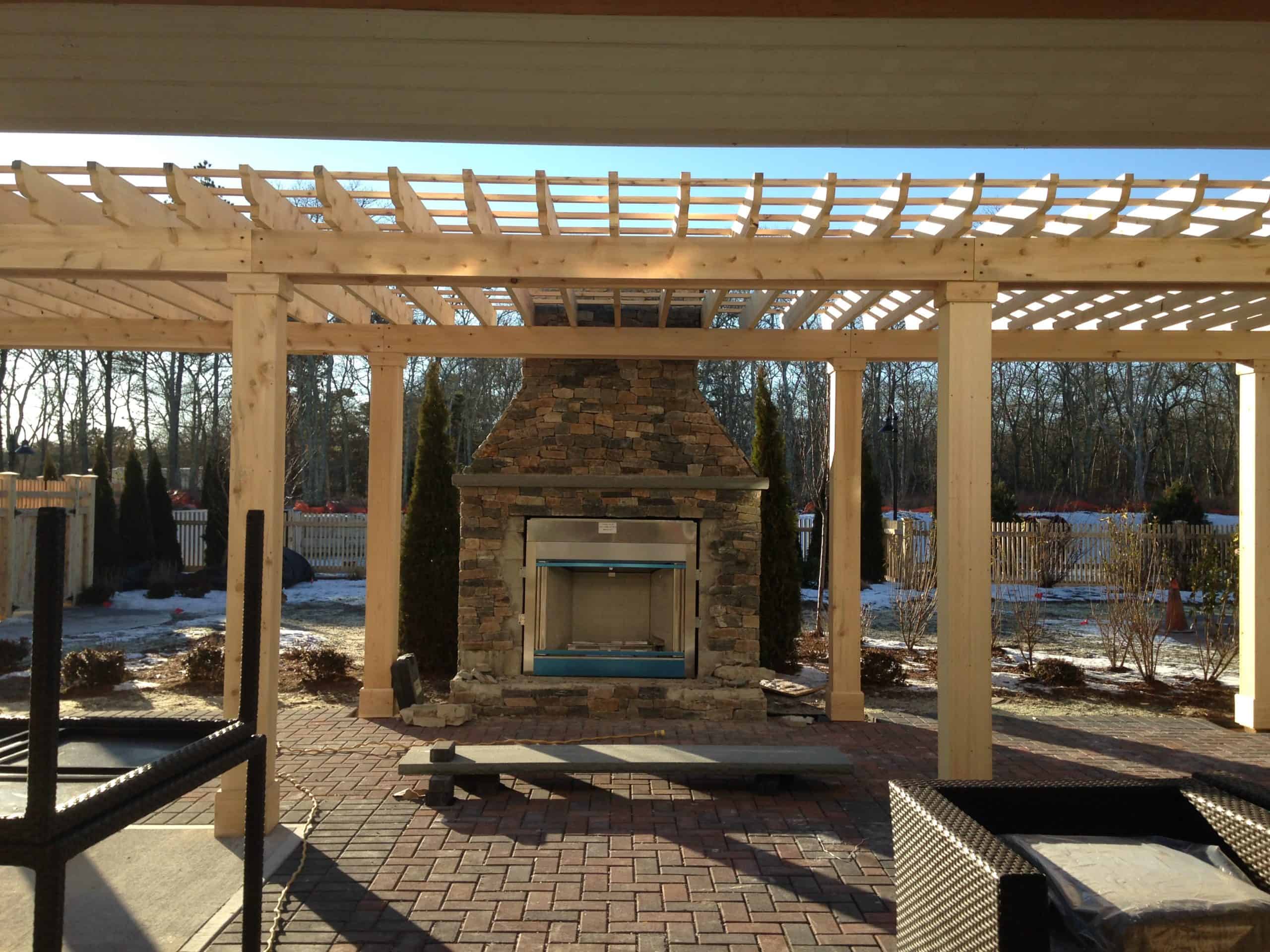Patio Pergola - Brewster Assisted Living